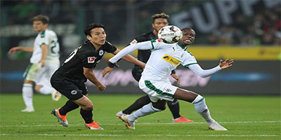 tyskaligan-sondag Eintracht Frankfurt-Burussia